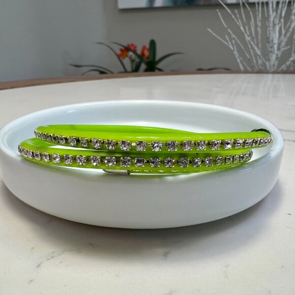 SALE!  Beautiful Black, Green and Blue Wrap Bracelets - Picture 3 of 7